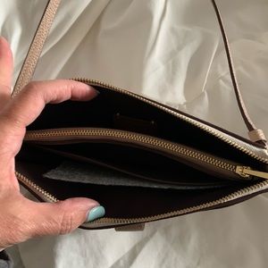 Coach Brown and Tan Crossbody Bag